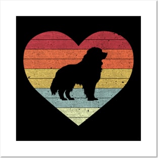 Leonberger Dog Retro Design Posters and Art